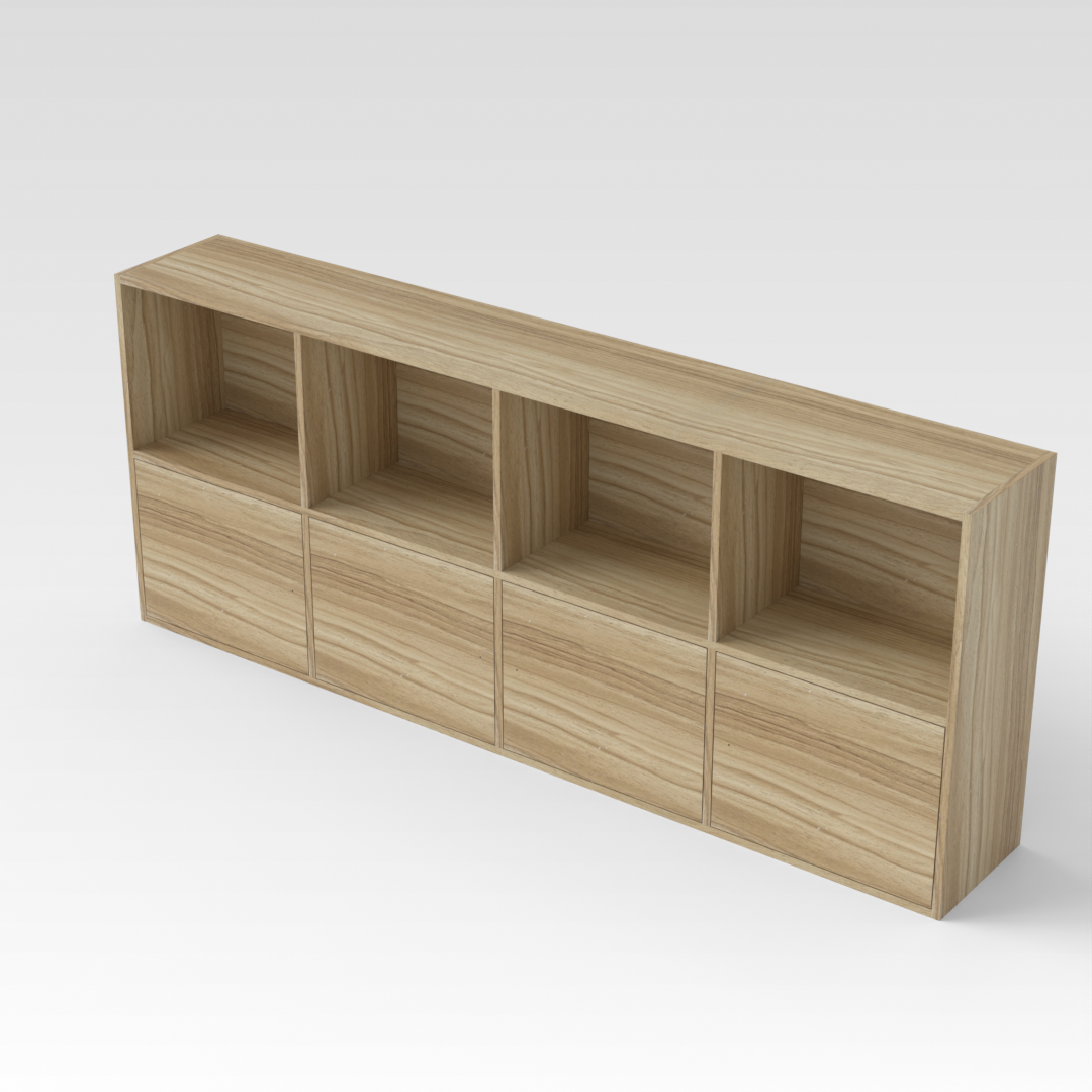 Country Oak Nightstand
