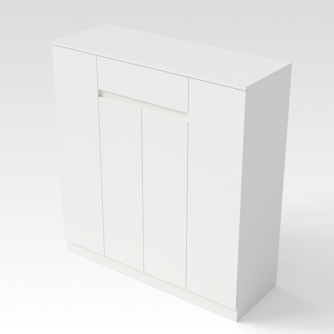 Warm White Accent Cabinet