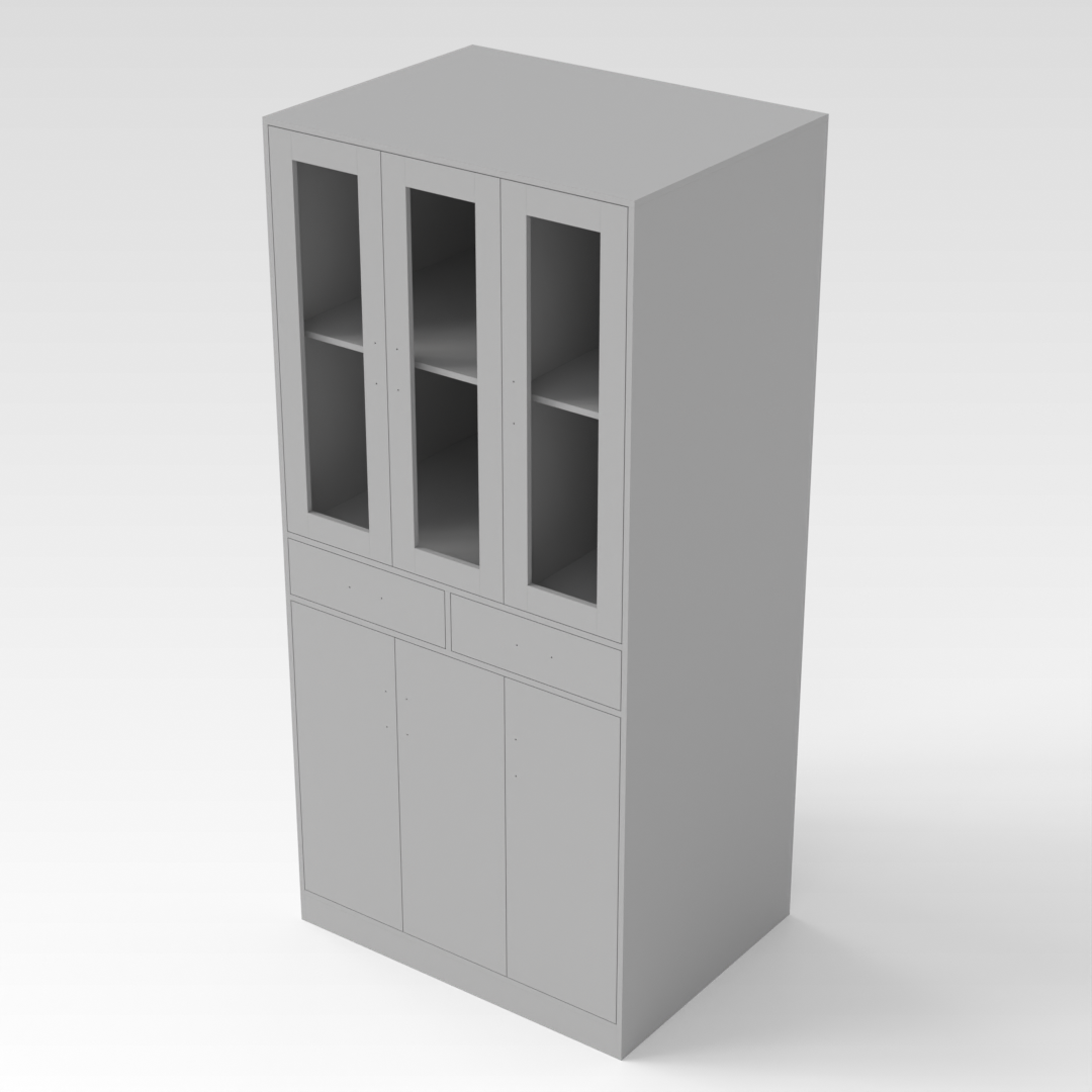 Light Gray Bookcase