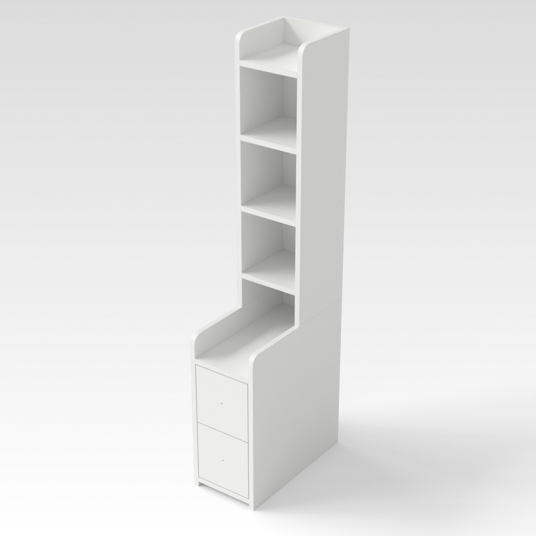 Warm White Nightstand