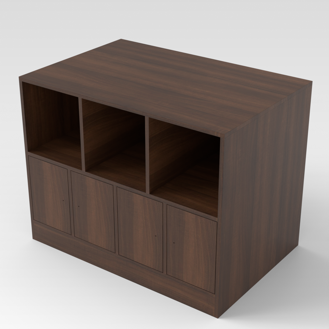 Prairie Oak Bookcase