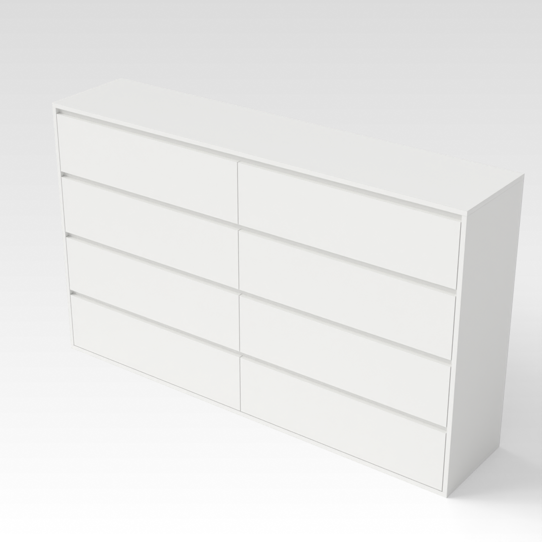 Warm White Bookshelf