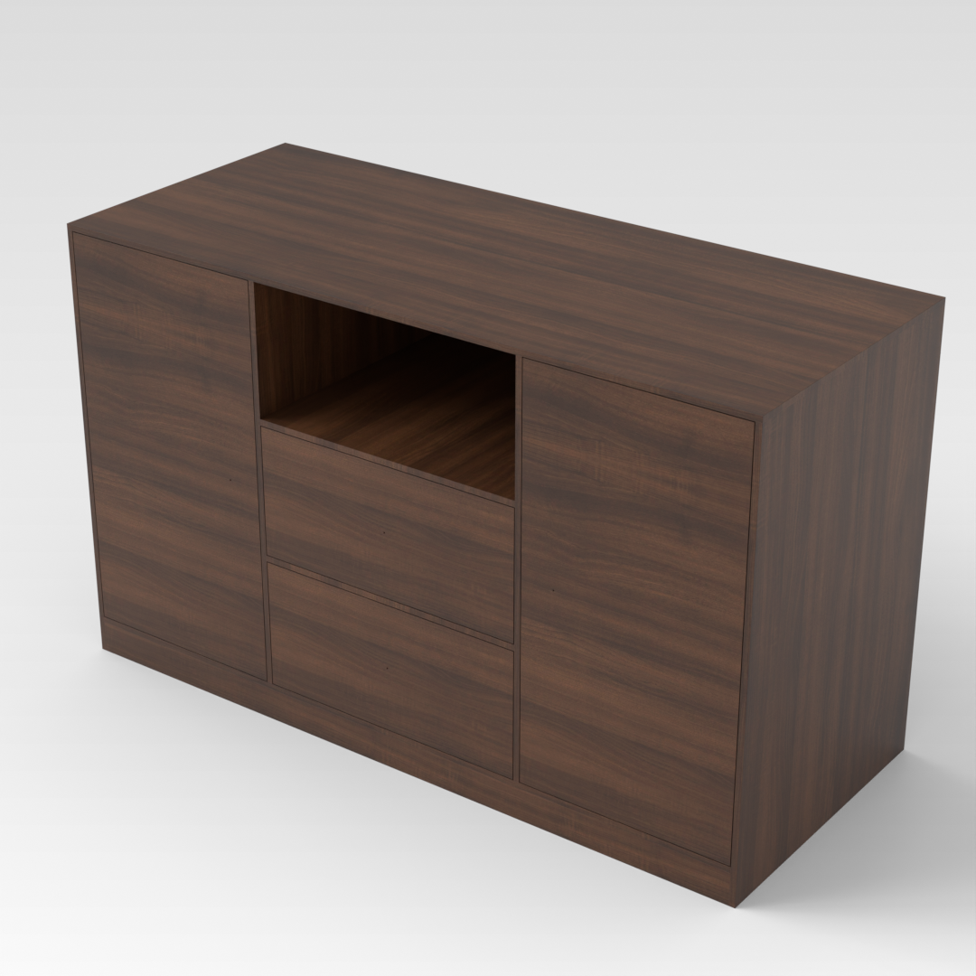 Prairie Oak TV Stand