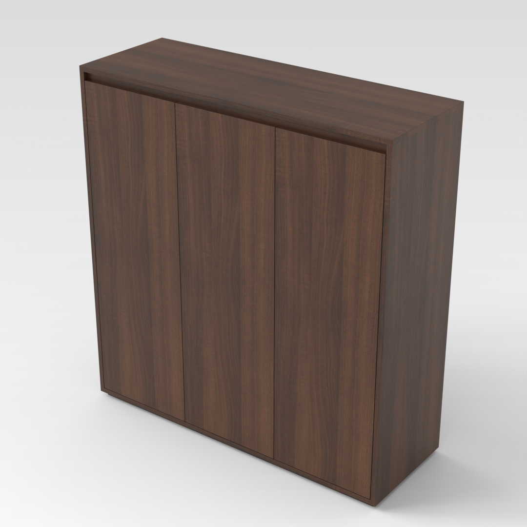 Prairie Oak Shoe Cabinet