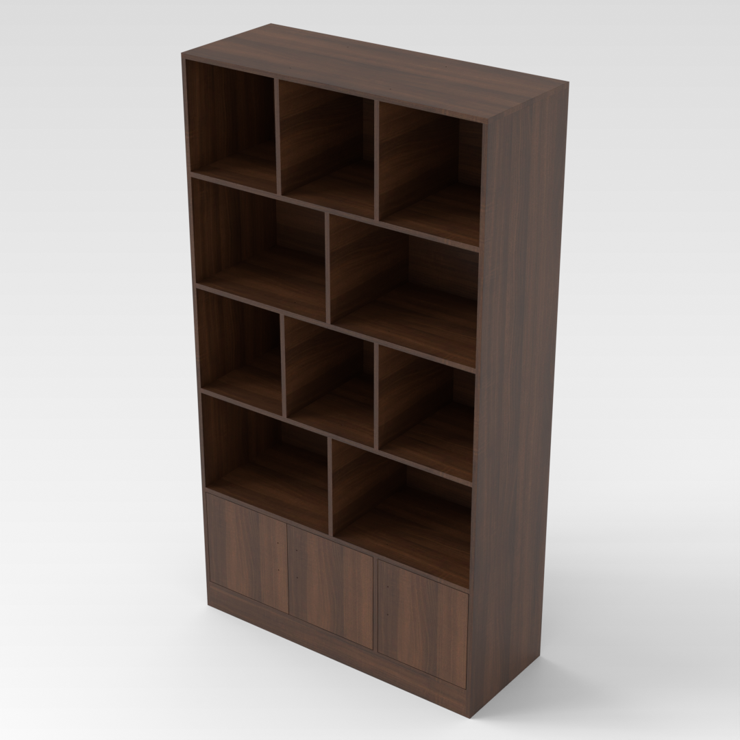 Prairie Oak Bookshelf
