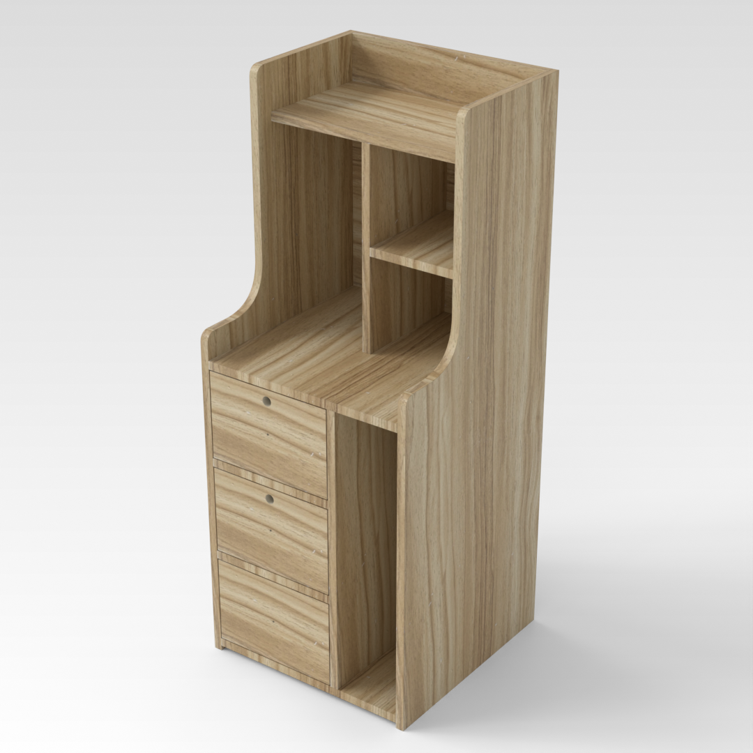 Country Oak Bookcase