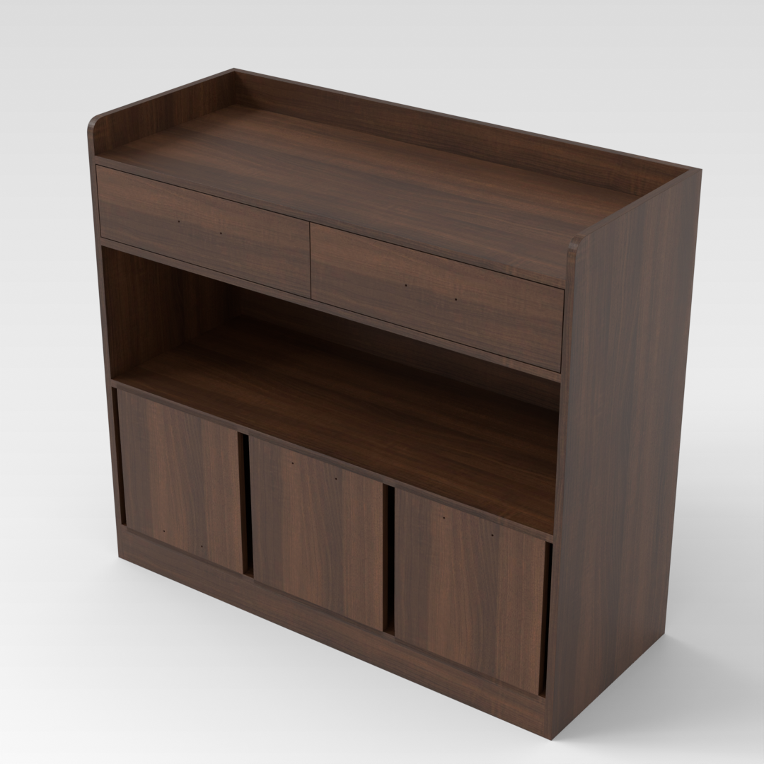 Prairie Oak Accent Cabinet