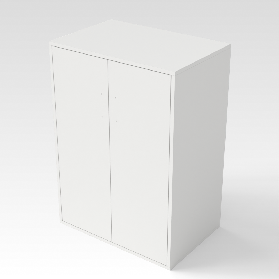 Warm White Shoe Cabinet
