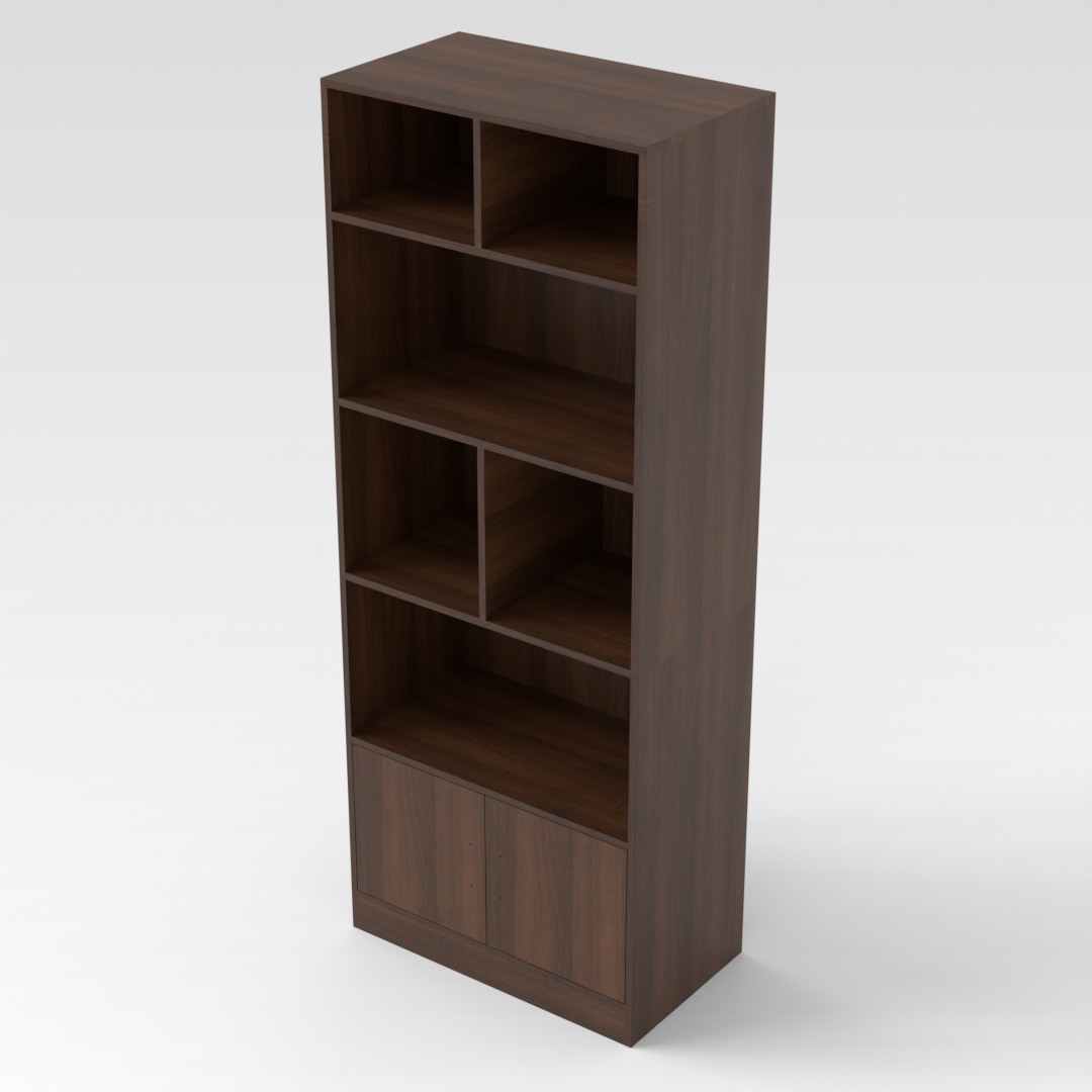 Prairie Oak Bookshelf