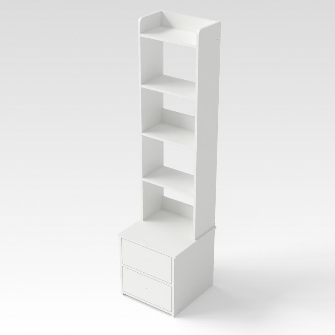 Warm White Nightstand
