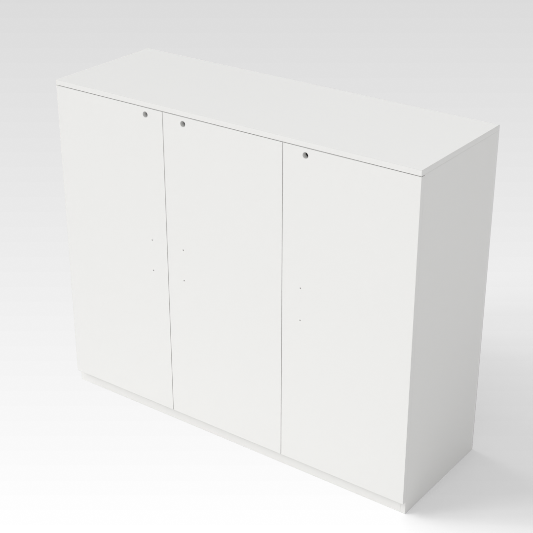 Warm White File Cabinet