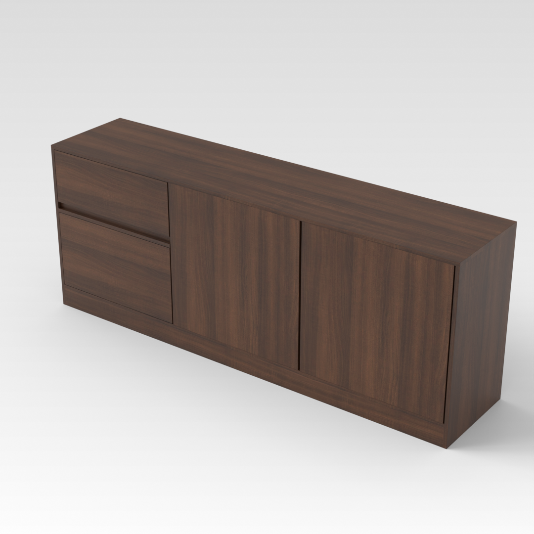 Prairie Oak Computer Desk