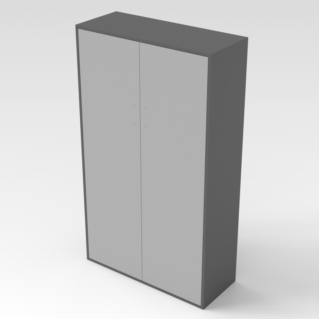 Sky Gray & Light Gray Shoe Cabinet