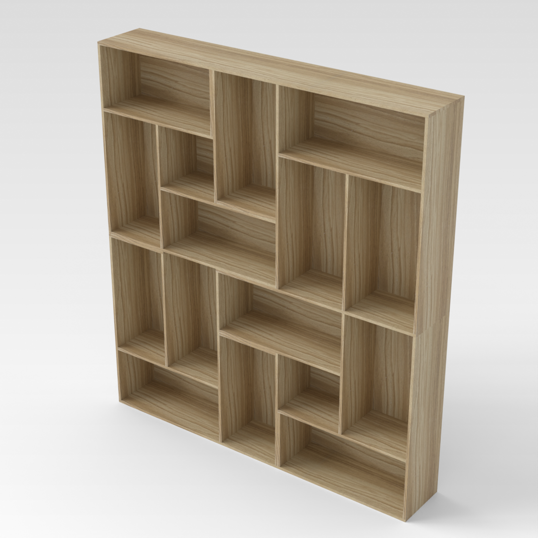 Country Oak Bookcase