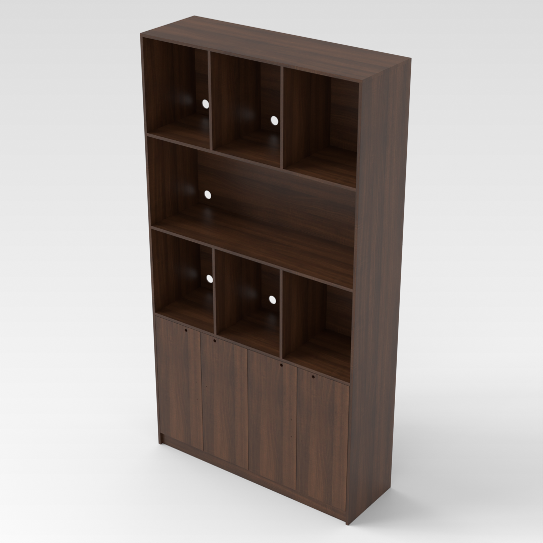 Prairie Oak Bookshelf