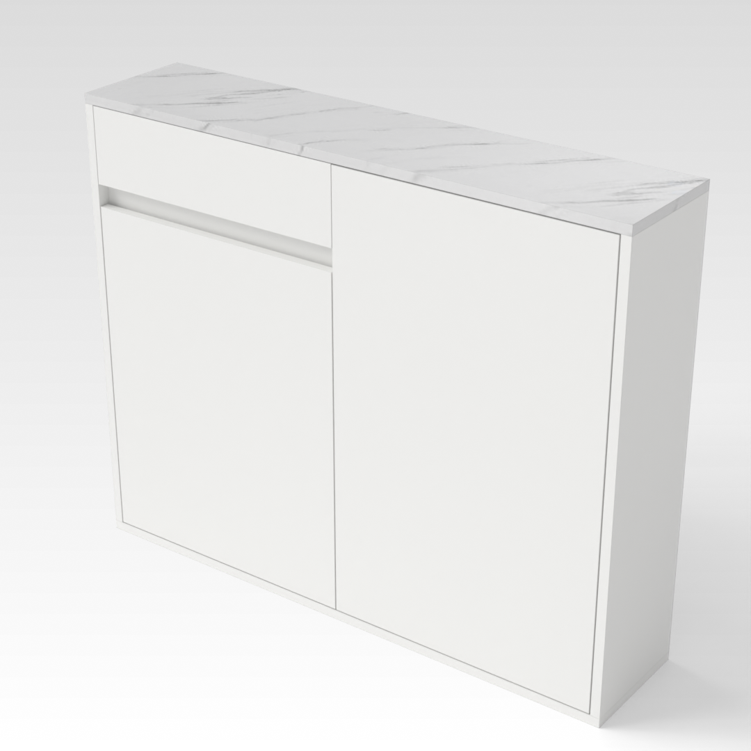 Warm White Vanity