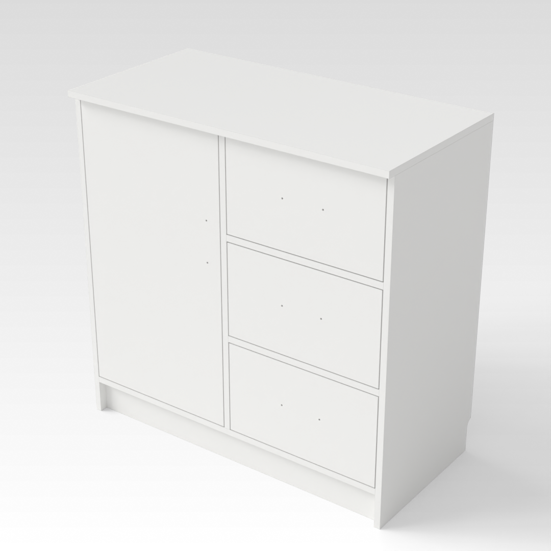 Warm White Sideboard