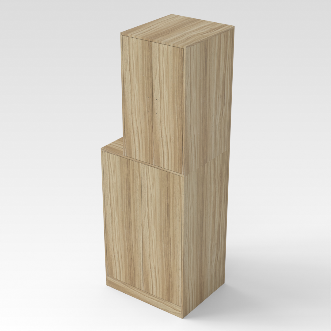 Country Oak Accent Cabinet