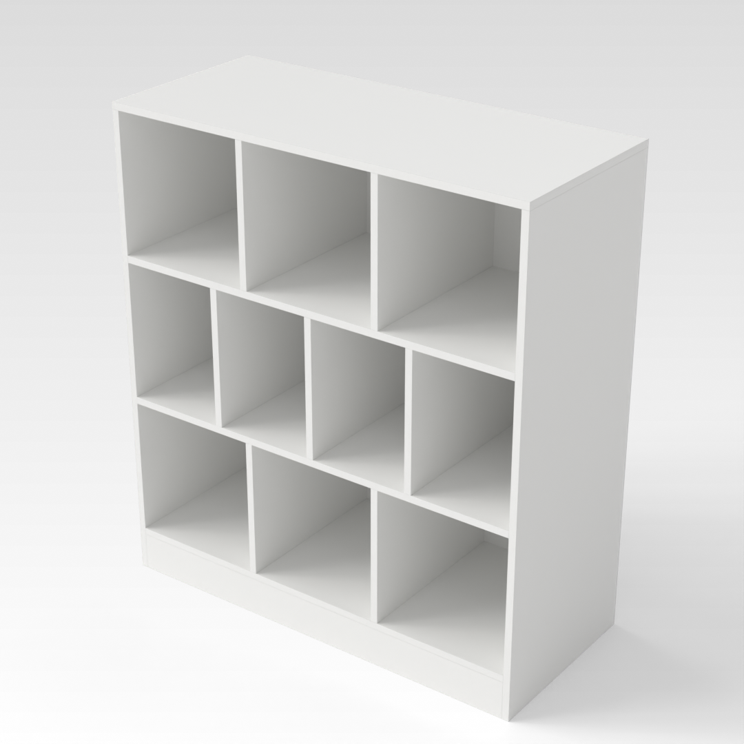 Warm White Computer Desk