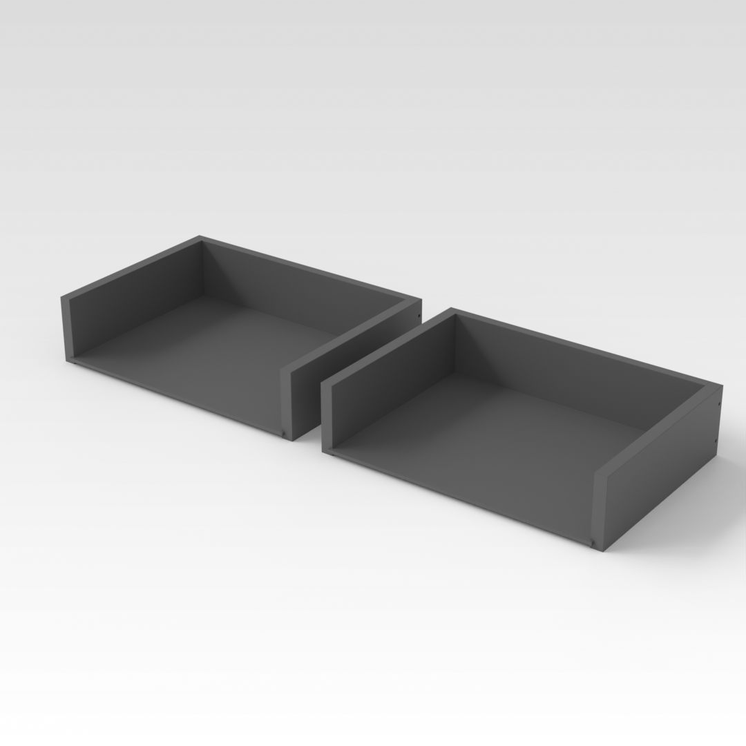 Sky Gray Shoe Cabinet