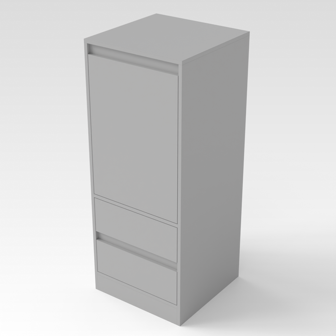 Light Gray File Cabinet