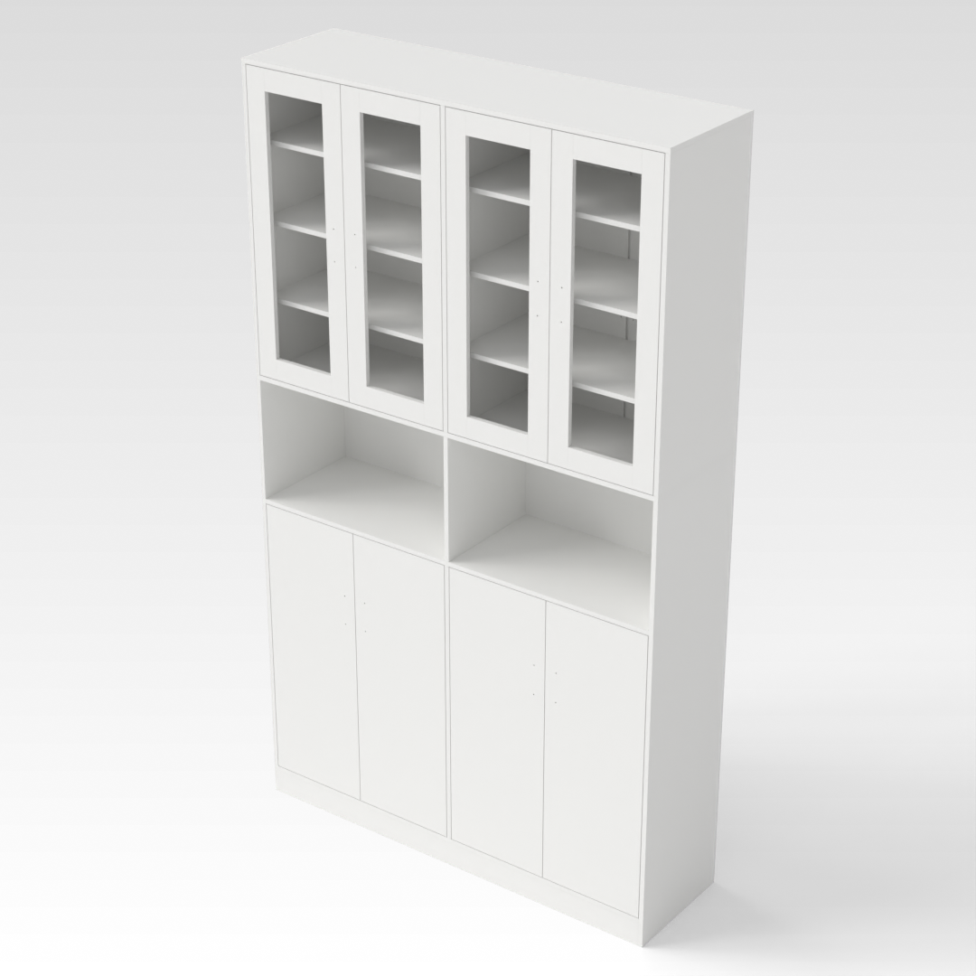 Warm White Bookshelf