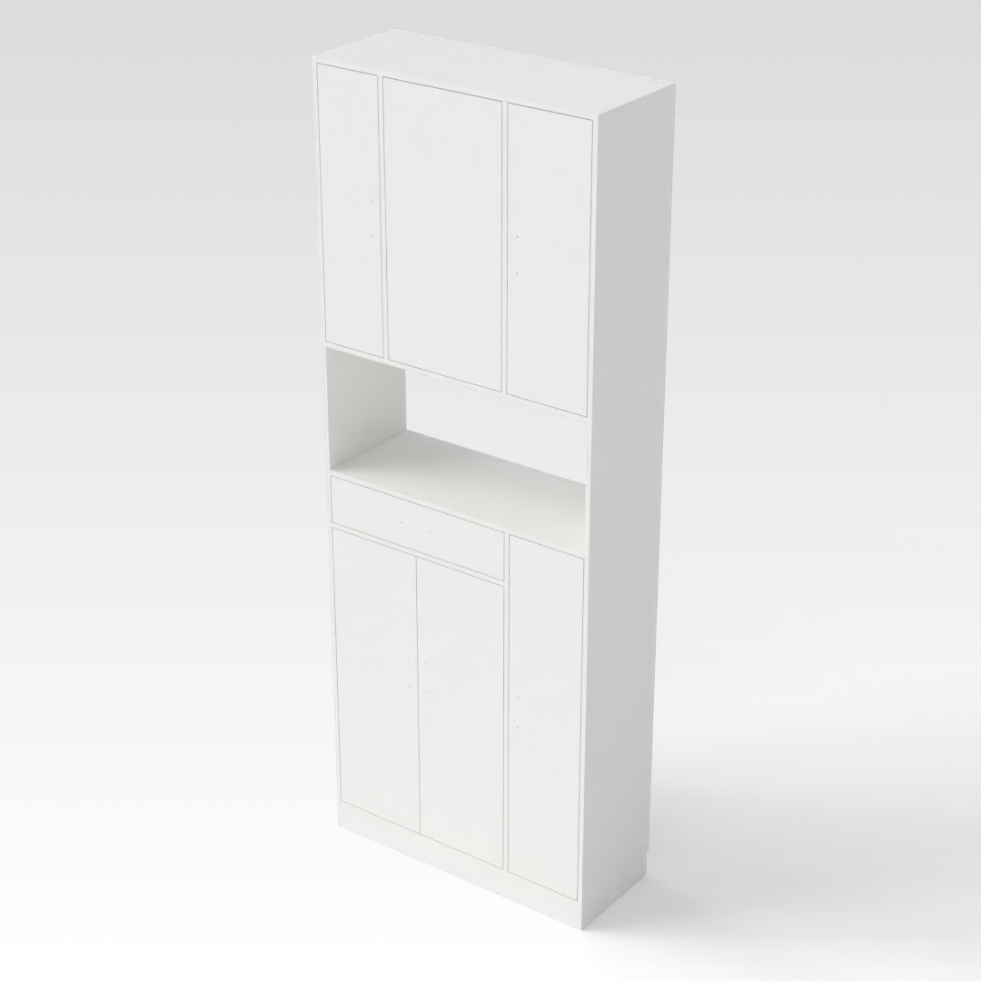 Warm White Bookshelf