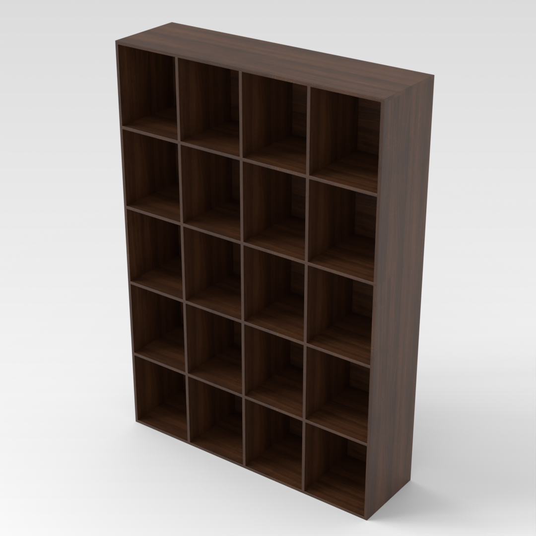 Prairie Oak Bookshelf