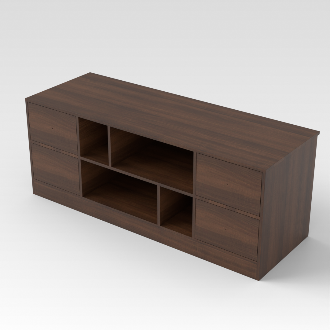 Prairie Oak TV Stand
