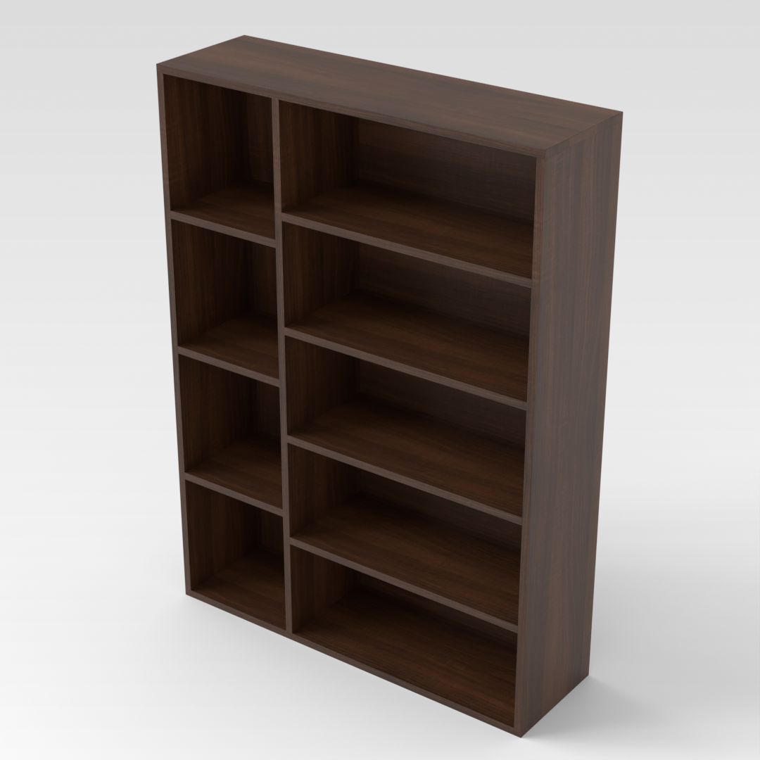 Prairie Oak Bookshelf