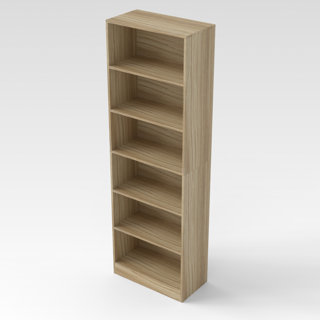 Country Oak Bookshelf