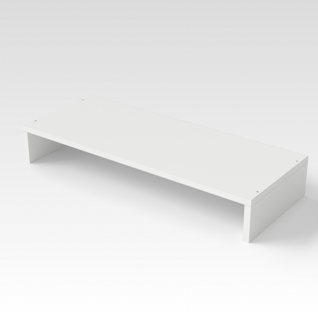 Warm White Storage Rack