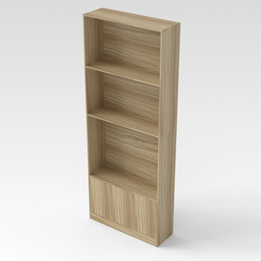 Country Oak Bookshelf