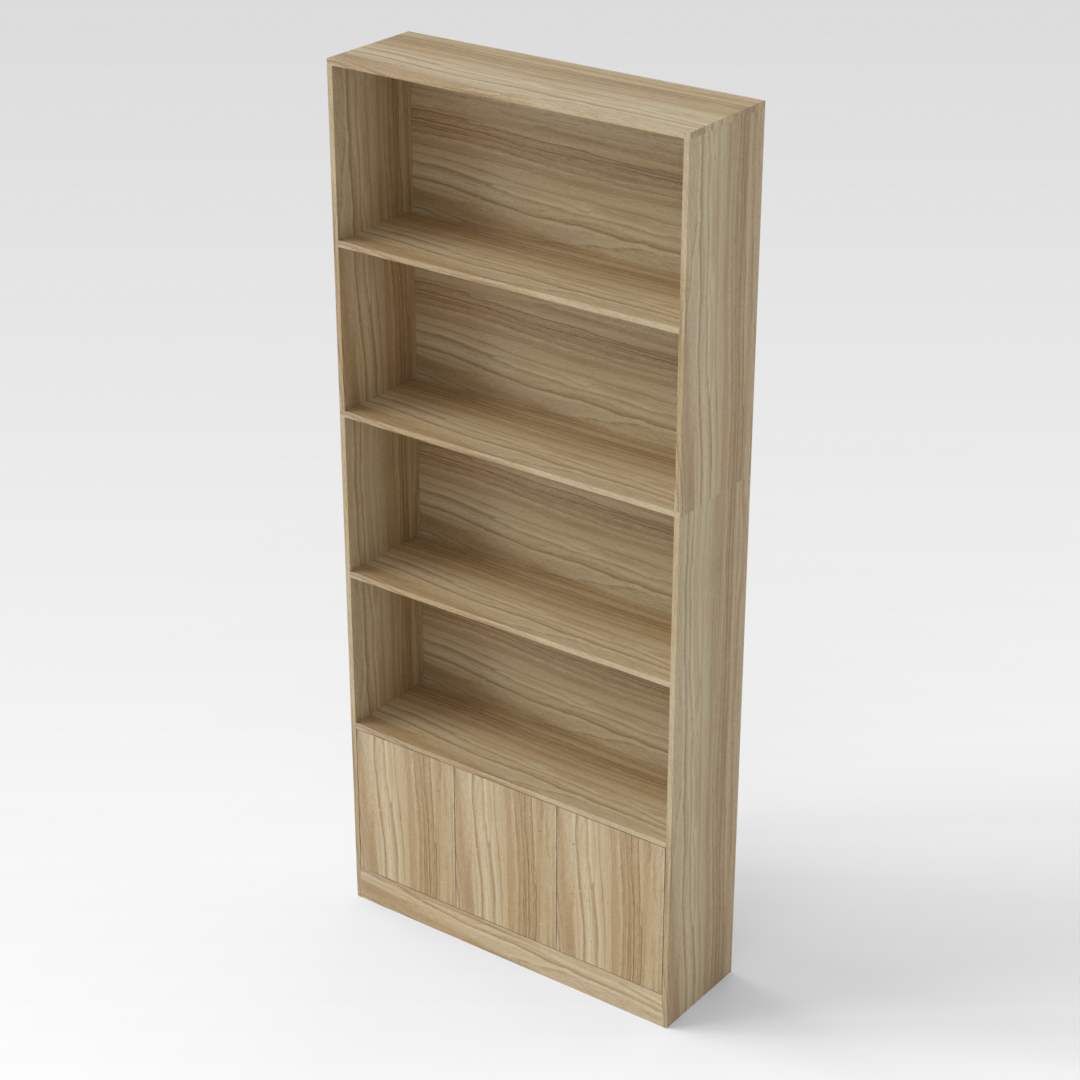 Country Oak Bookshelf