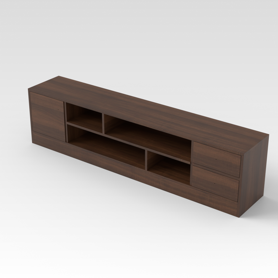Country Oak Shoe Cabinet