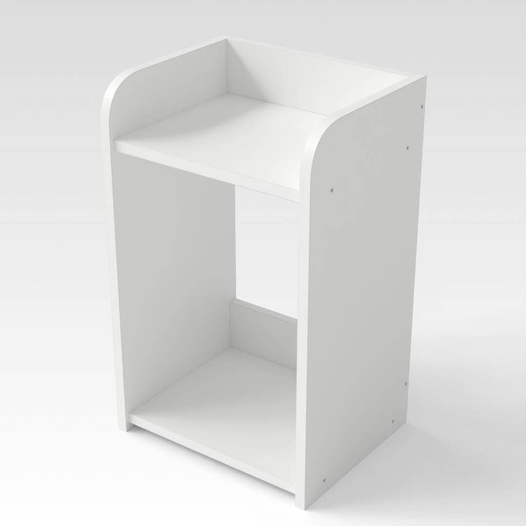 Warm White Nightstand