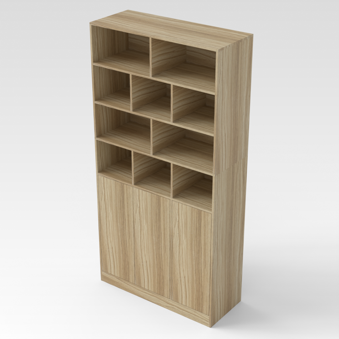 Country Oak Bookshelf