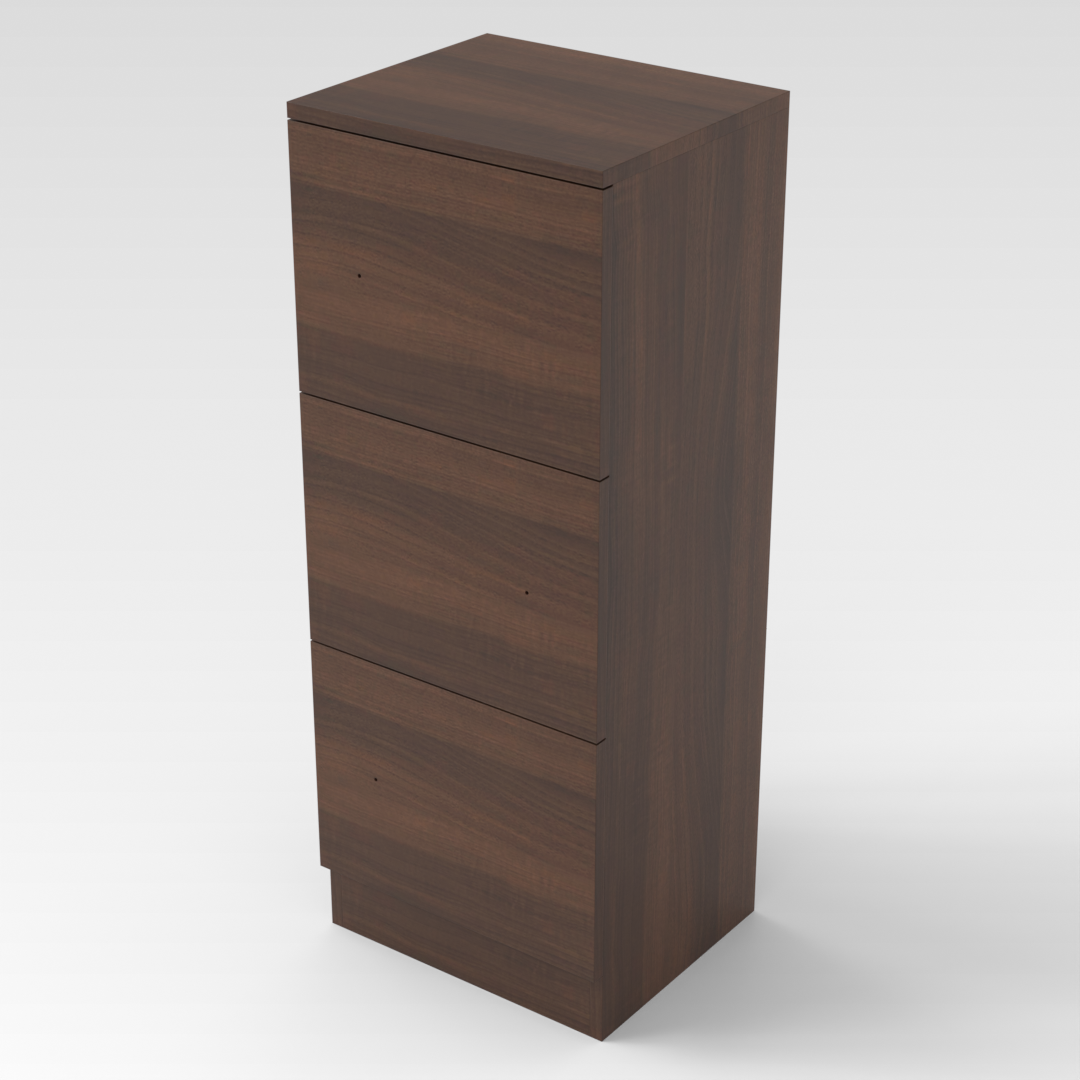 Prairie Oak Shoe Cabinet