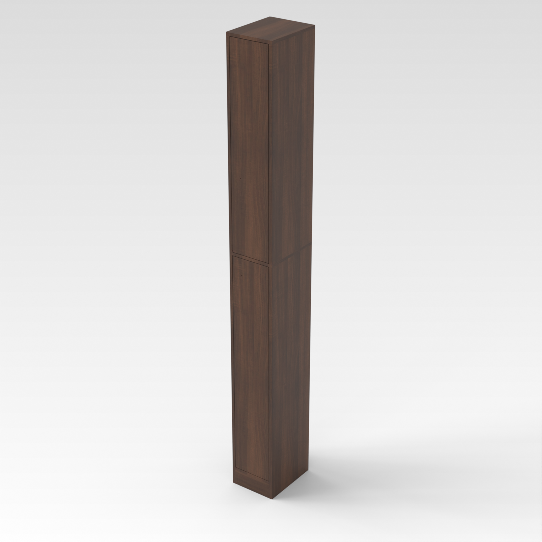Prairie Oak Shoe Cabinet