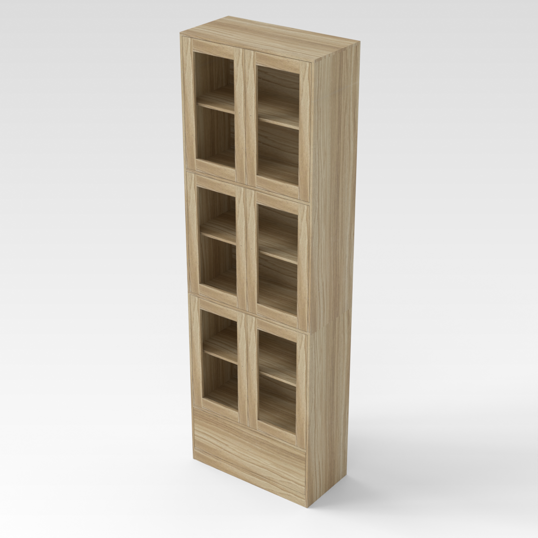 Country Oak Bookcase