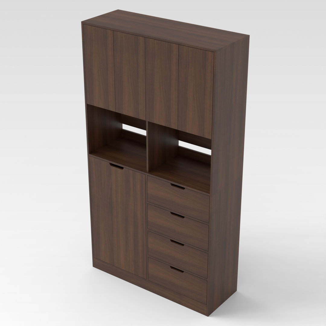 Prairie Oak Bookcase