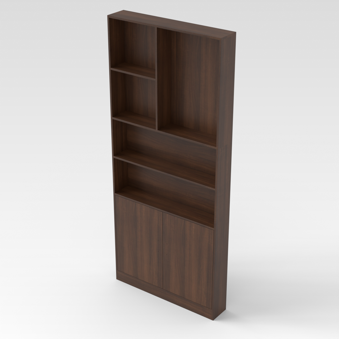Prairie Oak Bookshelf