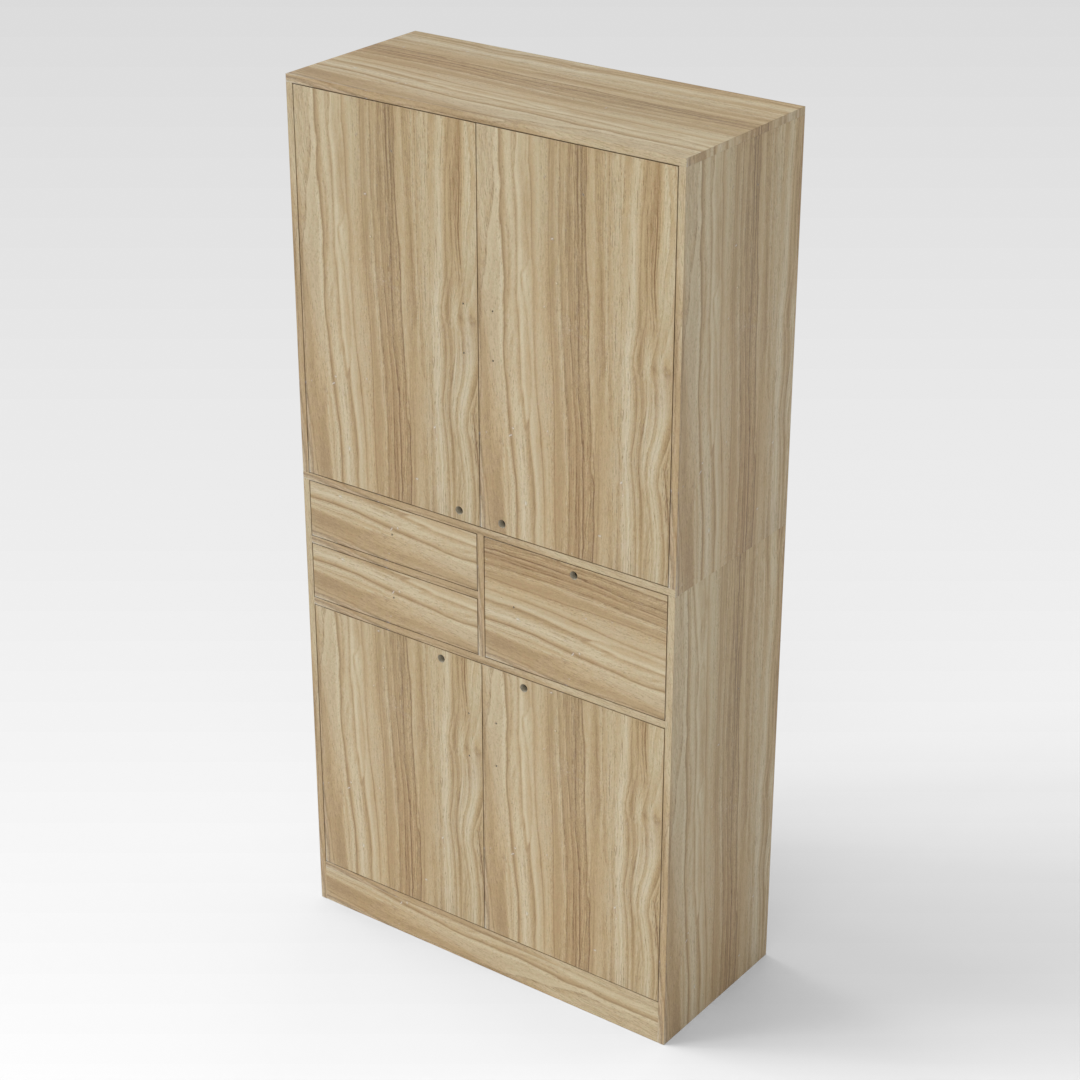 Country Oak Bookcase