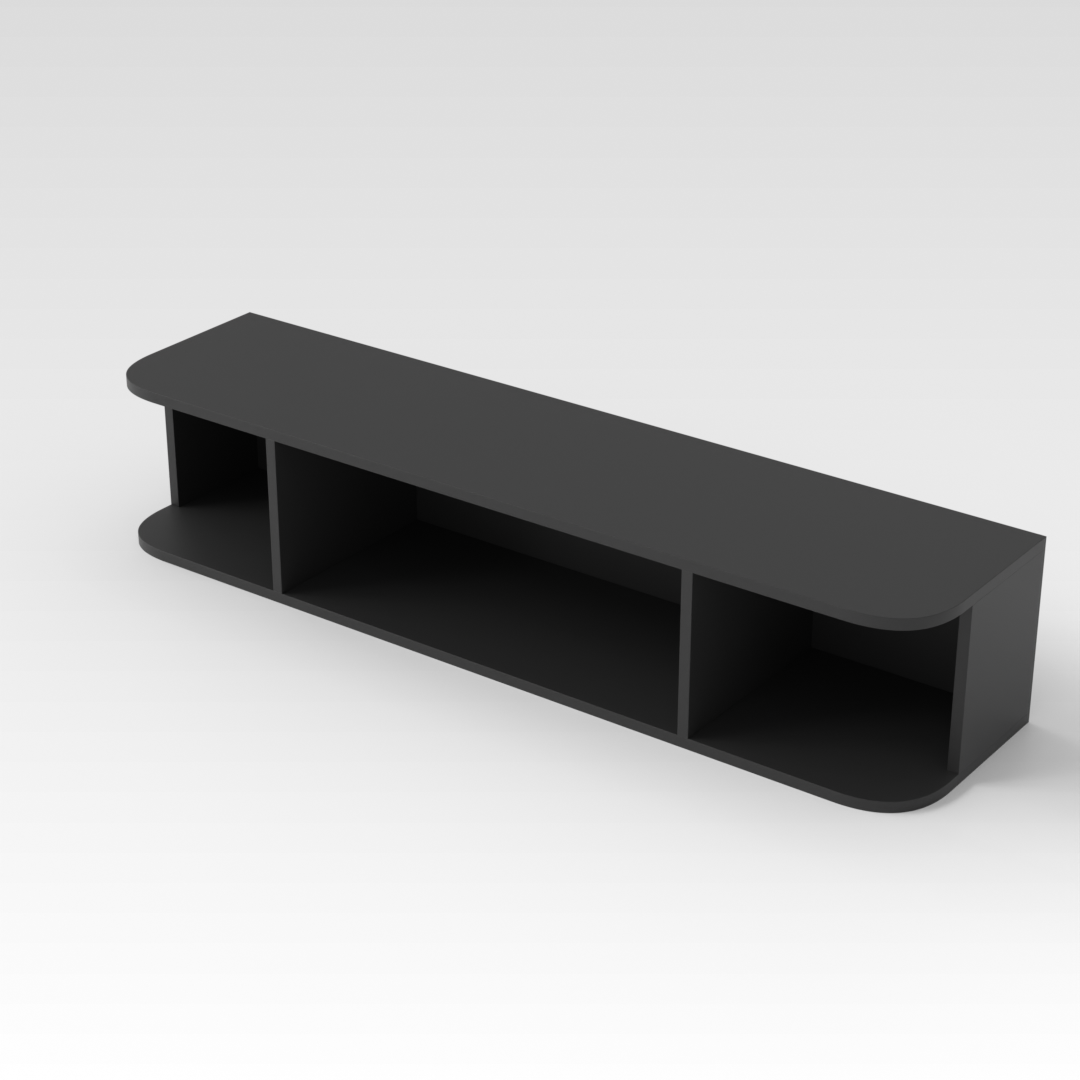 Black TV Stand