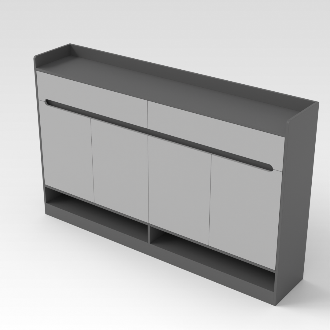 Sky Gray Sideboard