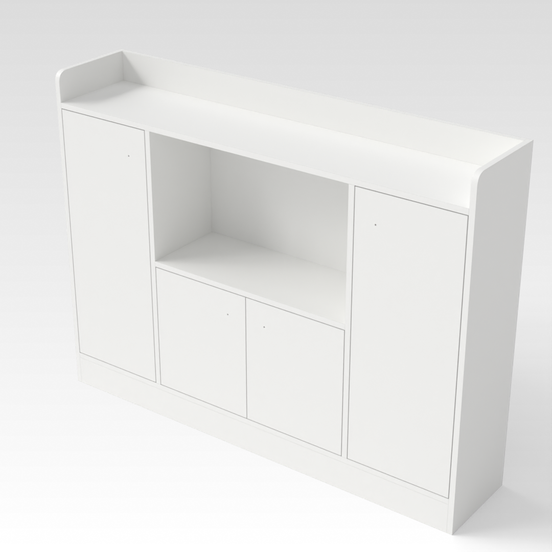 Warm White Accent Cabinet