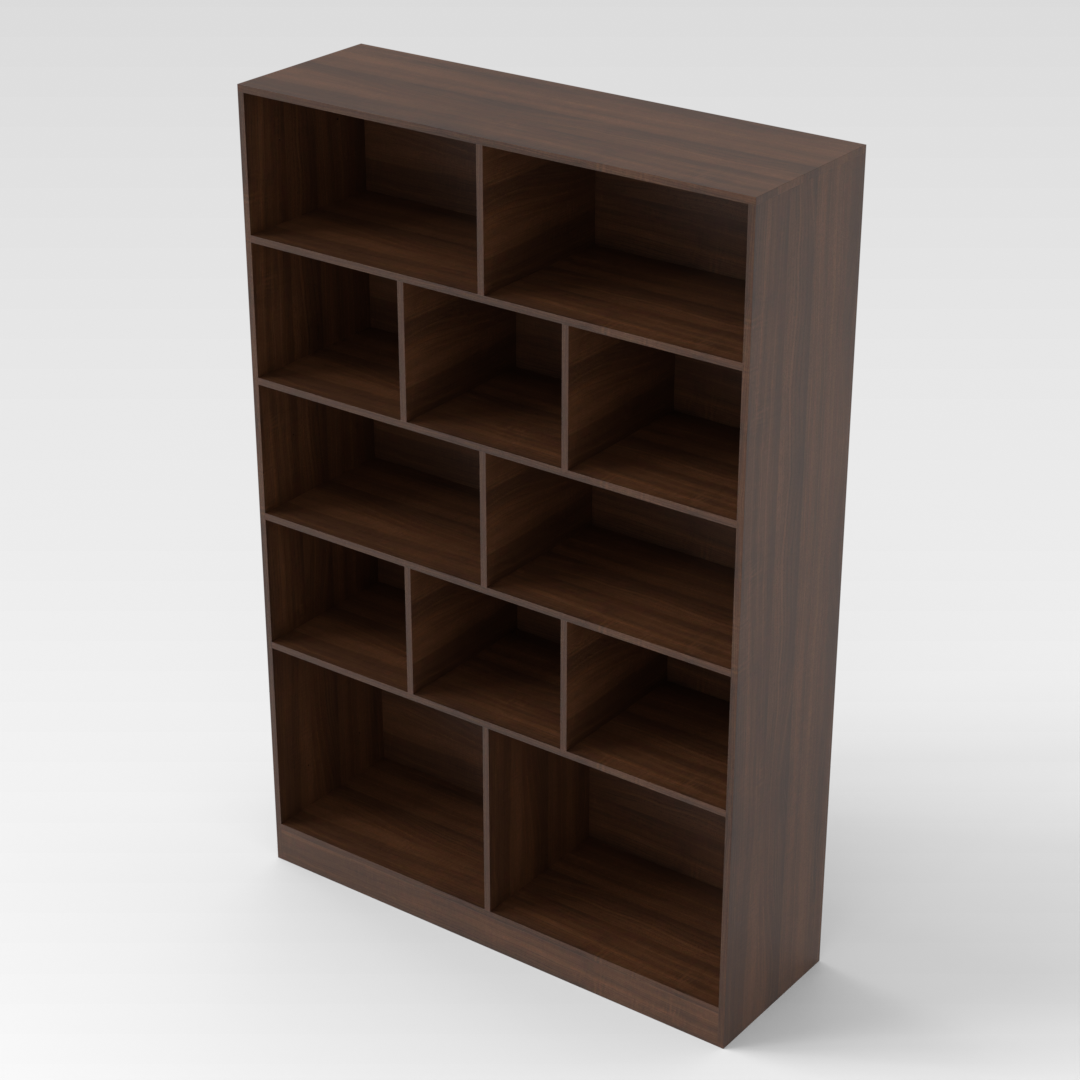 Prairie Oak Bookshelf