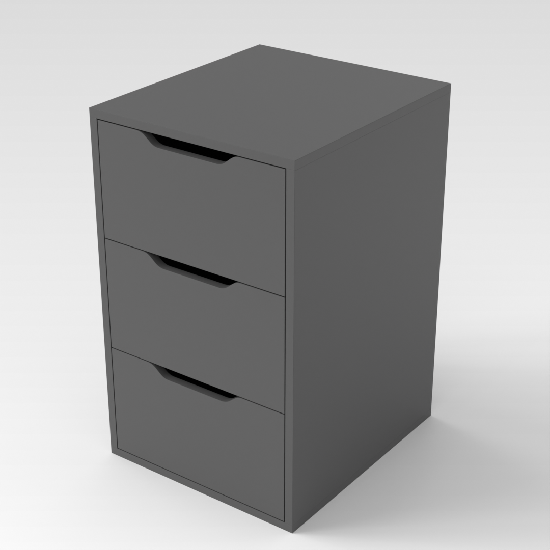 Sky Gray Dresser