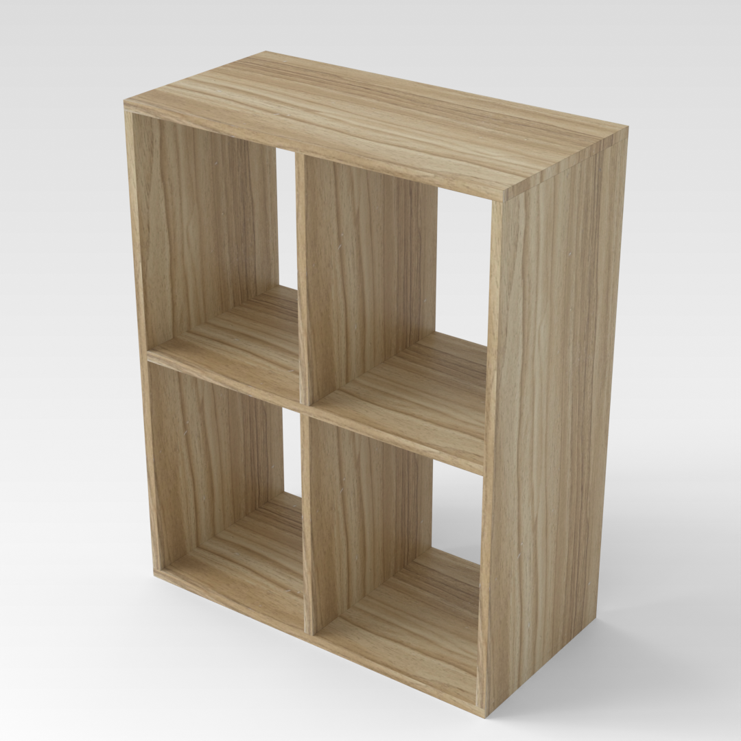 Country Oak Bookshelf