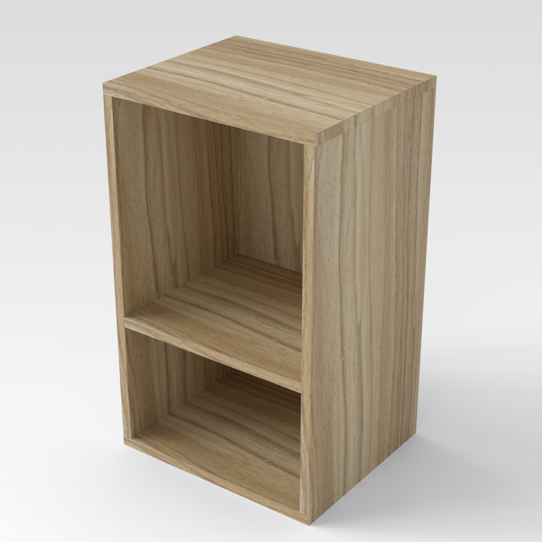 Country Oak Bookshelf